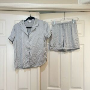 Women's Gray Pajama Set